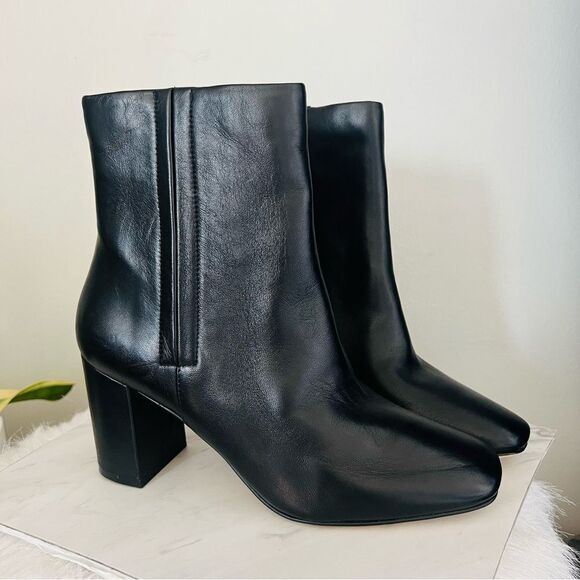Cole Haan Grand 360 Valley Leather Boot, Black, Size 8, Dressy Classic‎ NWOT - Picture 1 of 17